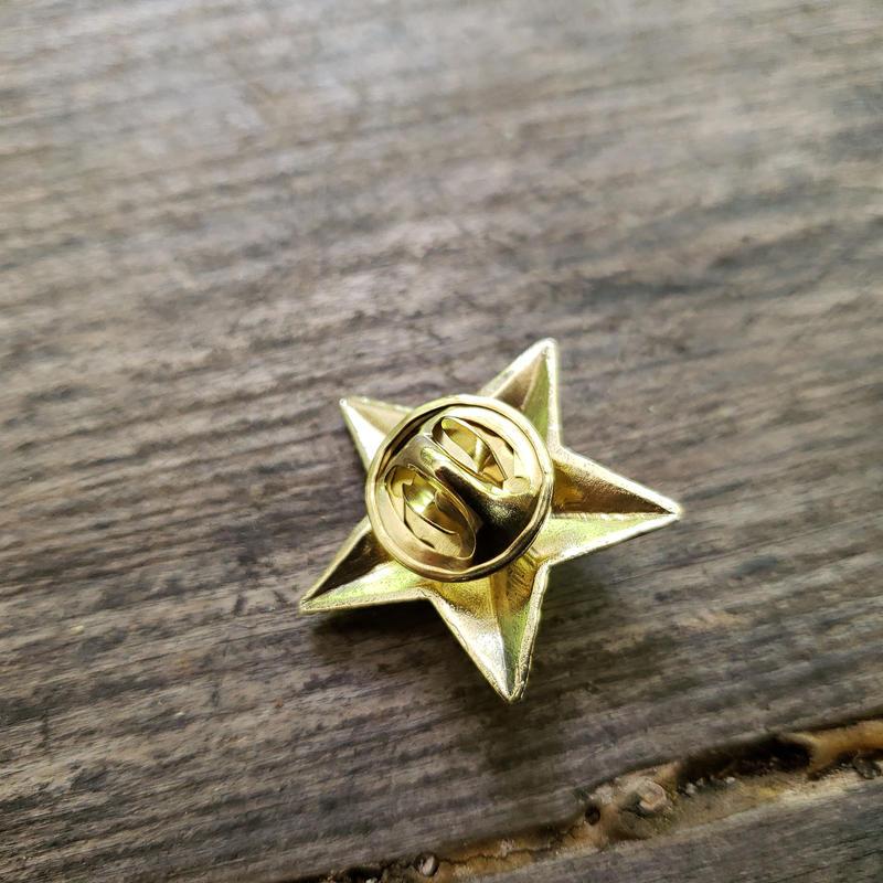 Brass Pin Star