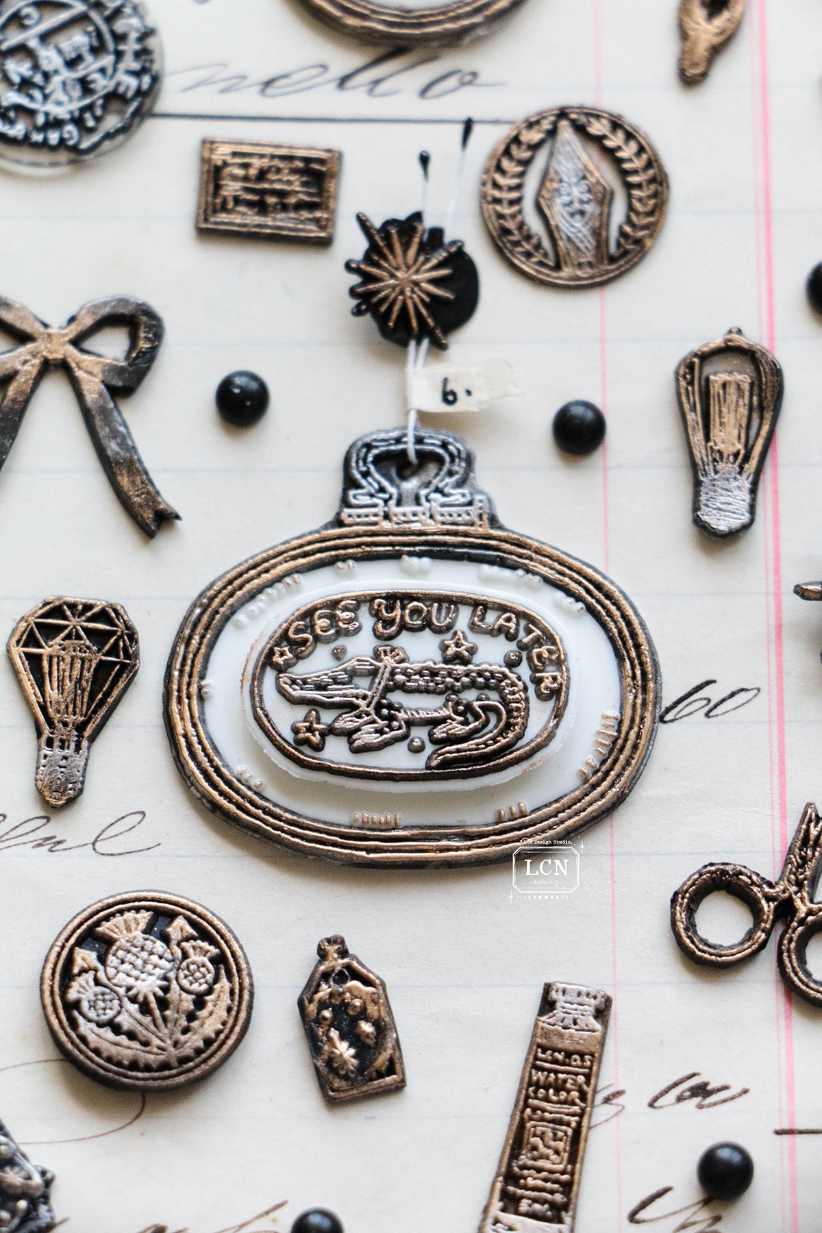 LCN Wax Seal Stamp Set: See You Later