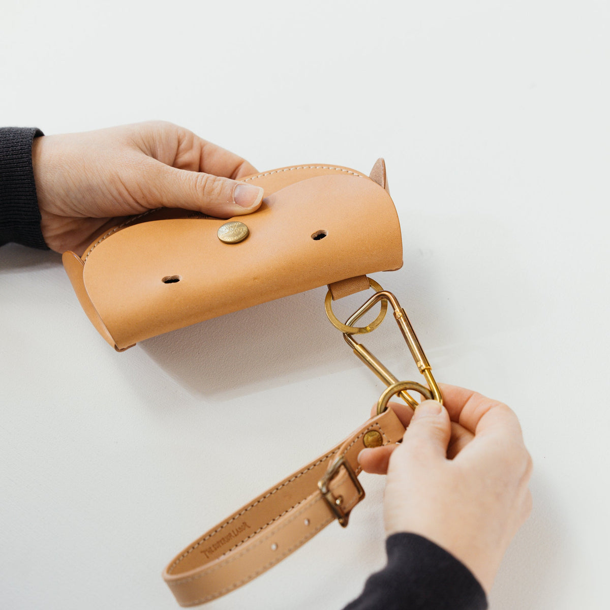 PRE-ORDER:TSL Leather Dog Purse