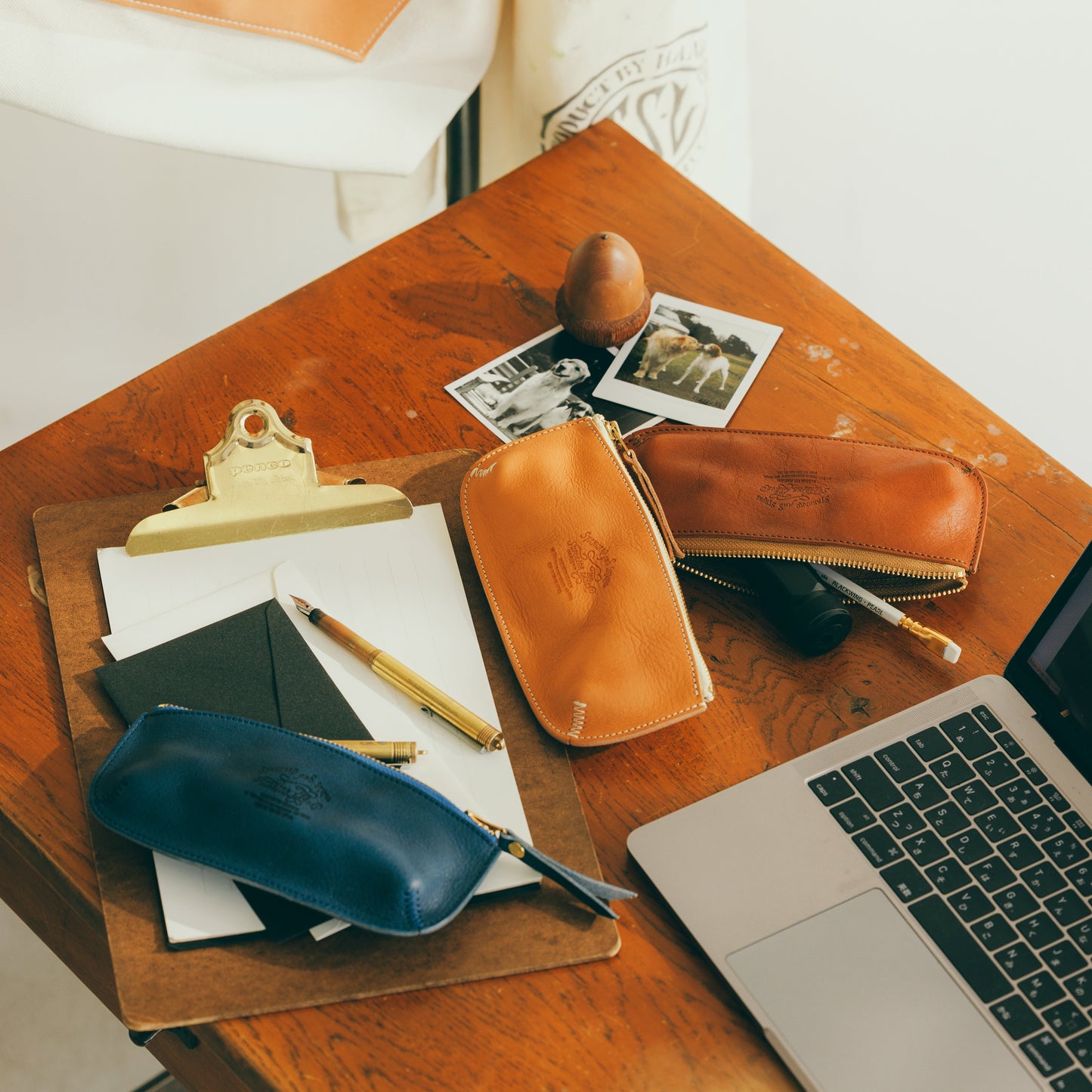 PRE-ORDER: TSL Oil leather pen case