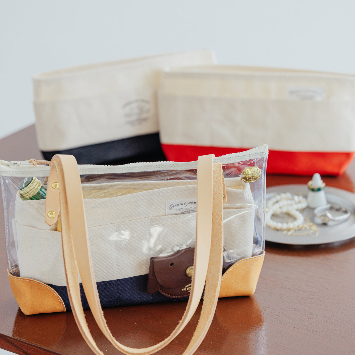 PRE-ORDER: CUSTOMIZABLE: TSL See through shoulder bag