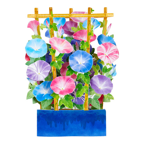 Sanrio Greeting Card: Potted Morning Glory