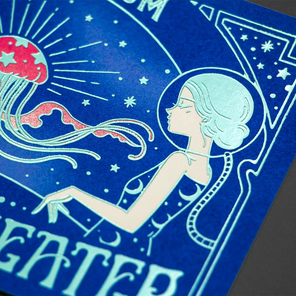 オビワン (ob1toy): Postcard - Jellyfish Theater