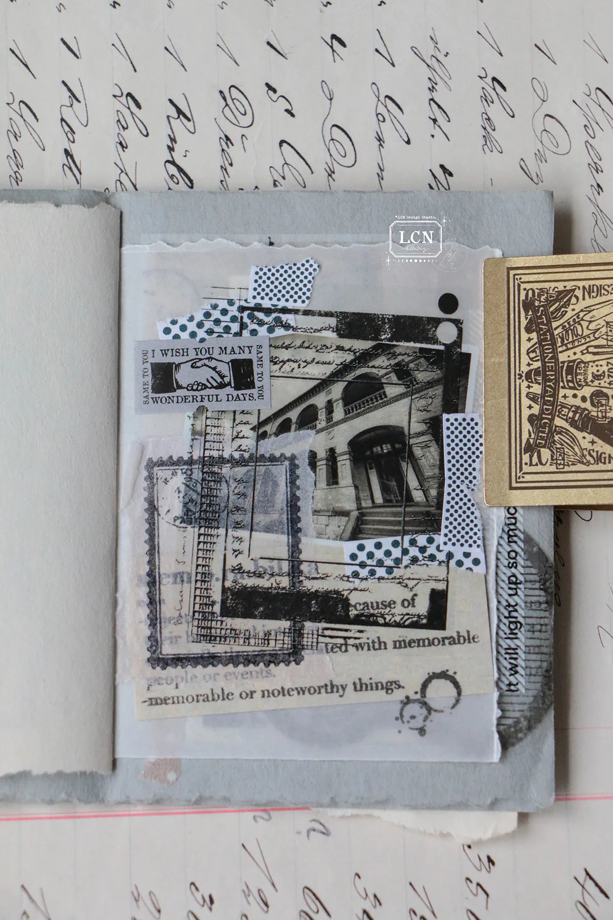 LCN Label Sticker Roll: Pattern