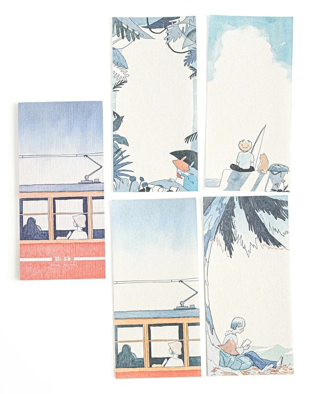 Cozyca products: Sayuri Fujimaki: Letter Pad - Tabiji (Journey)