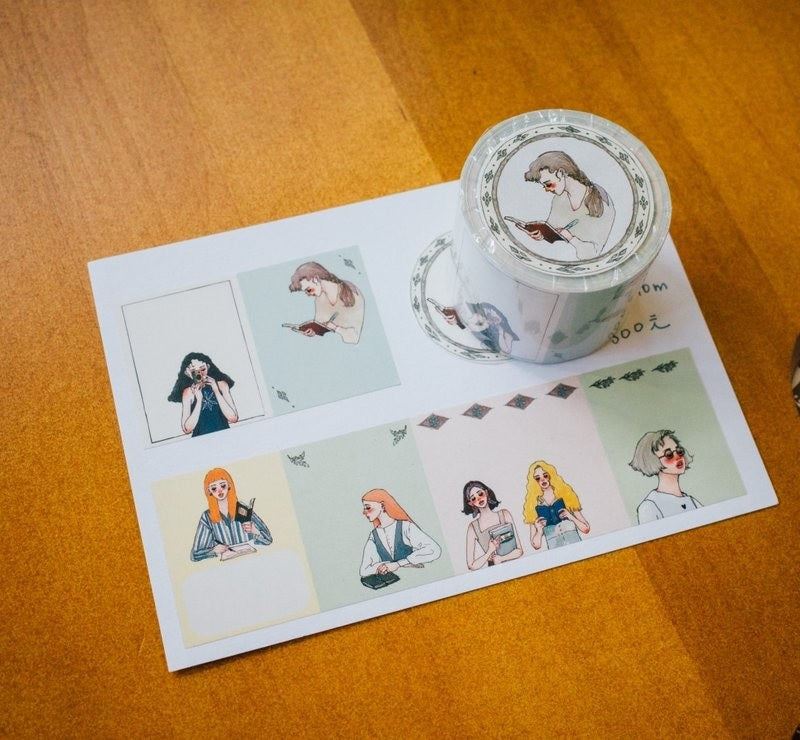 LA DOLCE VITA: Paper Tape / sticky notes roll - Daily writing
