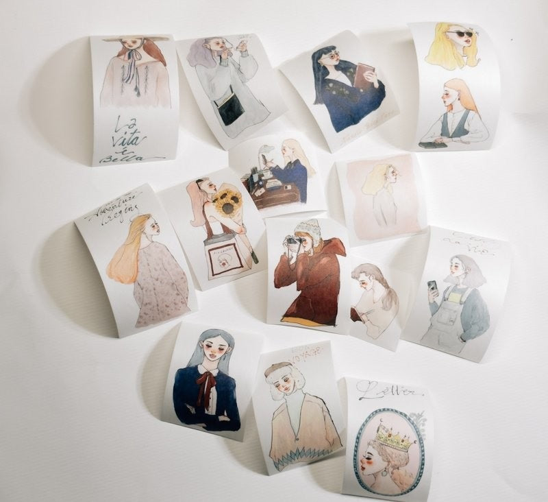LA DOLCE VITA: Paper Tape (with release paper) - Life is beautiful