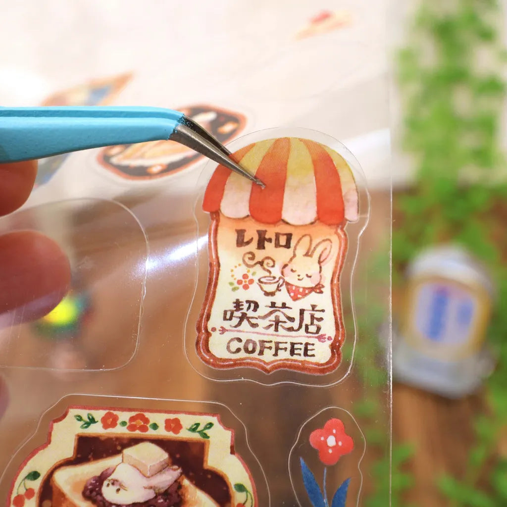 Maruco: Kissaten Impressions – Clear Sticker Sheet