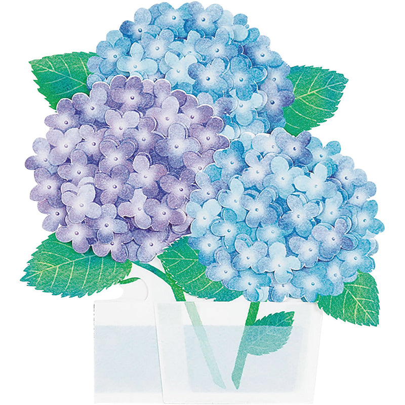 Sanrio Greeting Card: Hydrangea in a Vase