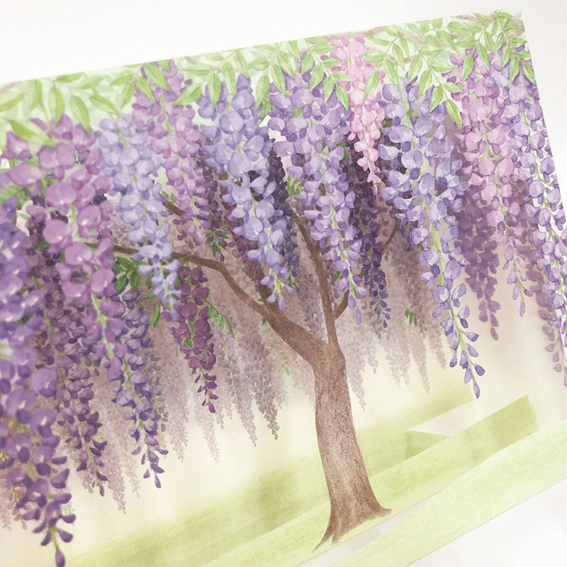 Sanrio Greeting Card: Wisteria