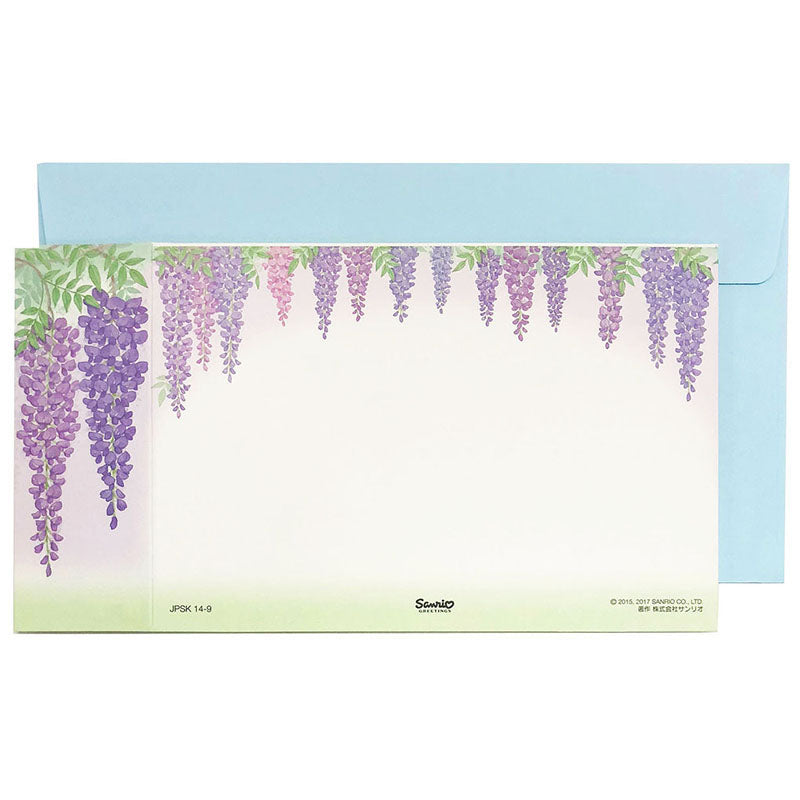 Sanrio Greeting Card: Wisteria
