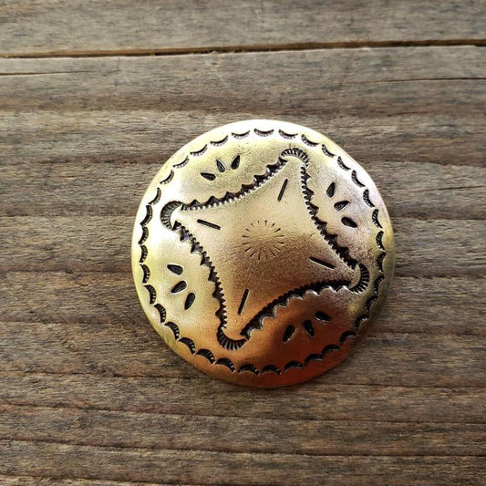 Brass Concho Shield