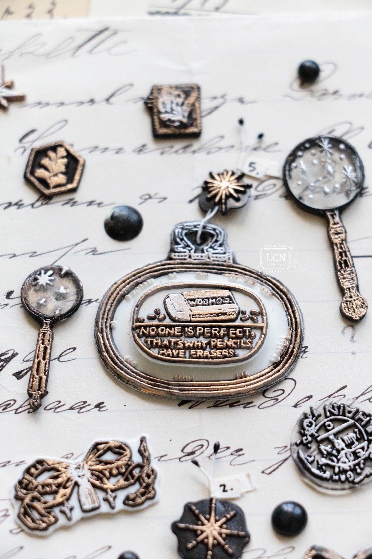 LCN Wax Seal Stamp Set: Eraser