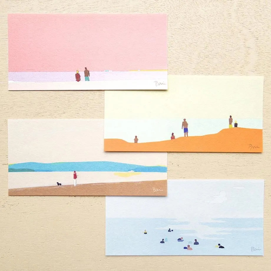 Cozyca products: Taku Bannai: Letter Pad - Seaside