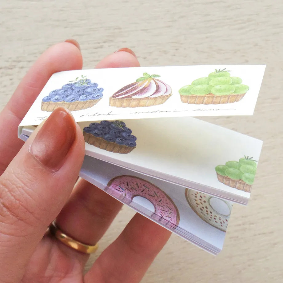 Cozyca products: Midori Asano: Sticky Notes: My Favourite Mugs - three o'clock