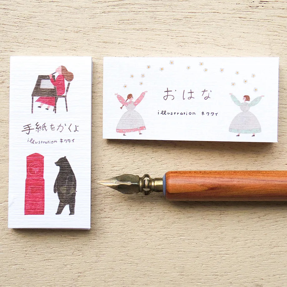 Cozyca products: ネクタイ (necktie): Sticky Notes: Write the Letter to You / Ohana - Flowers