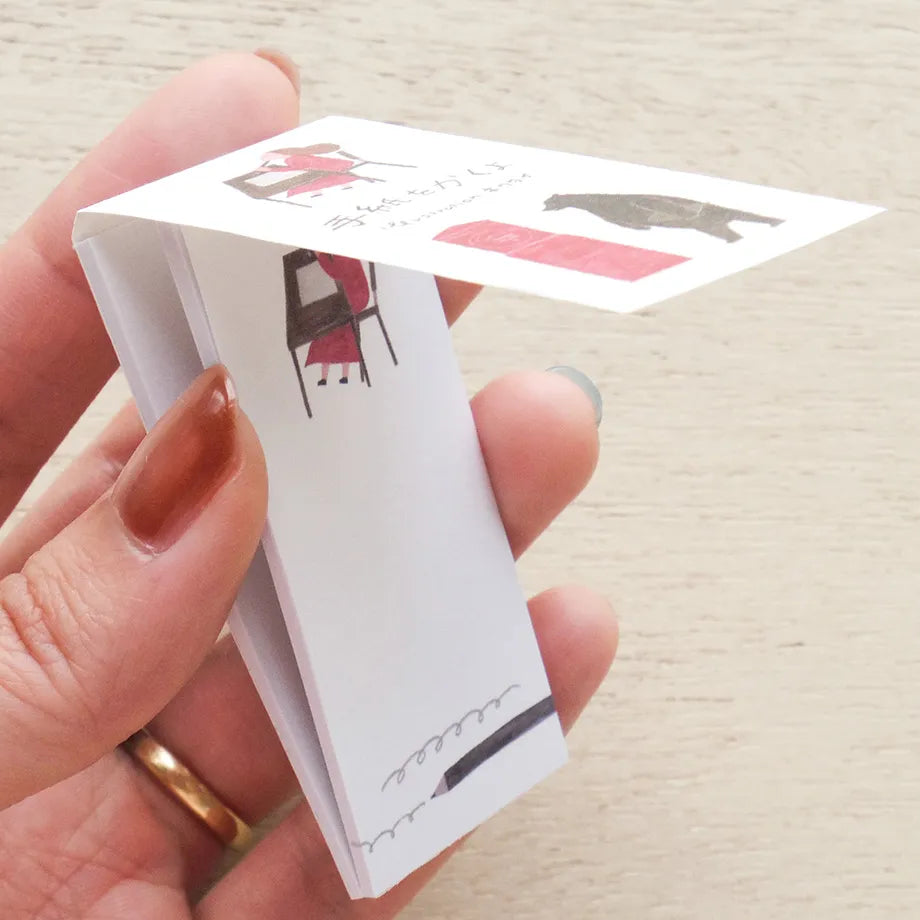 Cozyca products: ネクタイ (necktie): Sticky Notes: Write the Letter to You / Ohana - Flowers