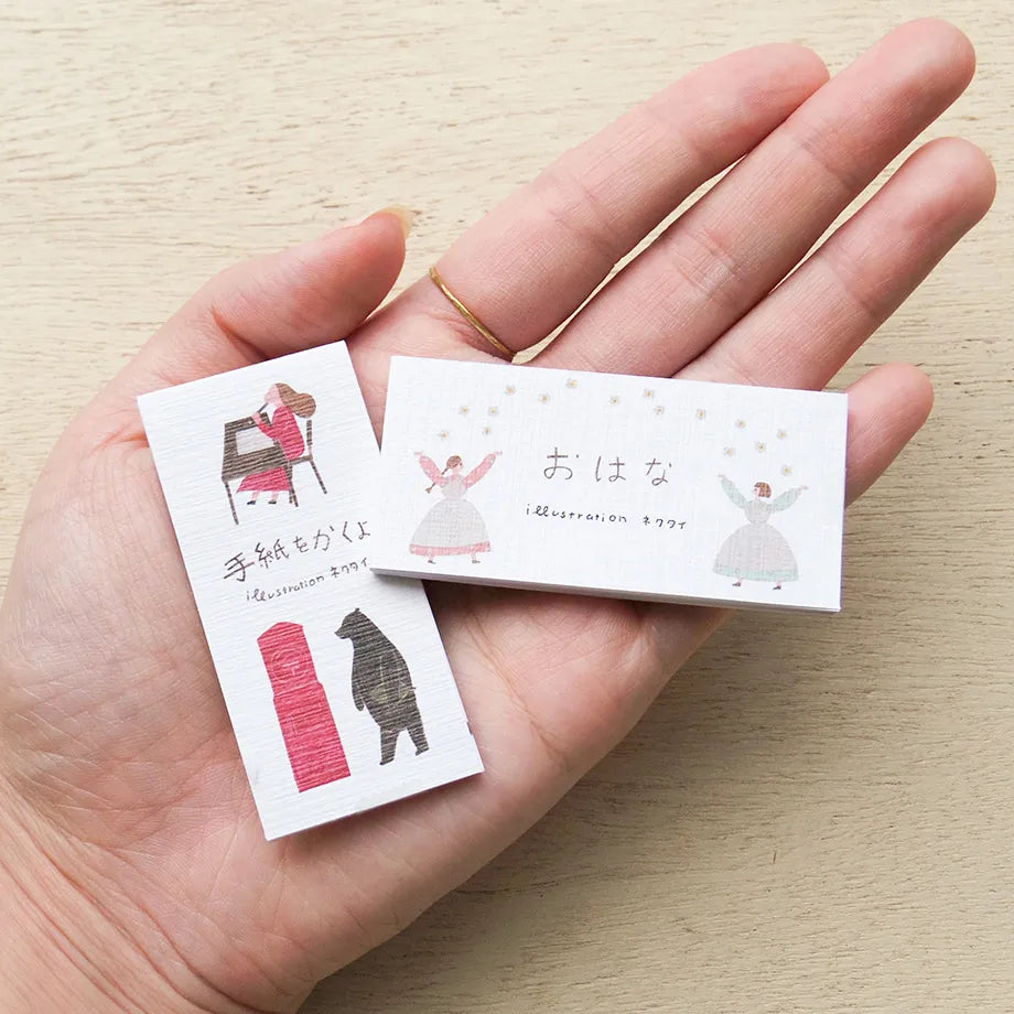 Cozyca products: ネクタイ (necktie): Sticky Notes: Write the Letter to You / Ohana - Flowers