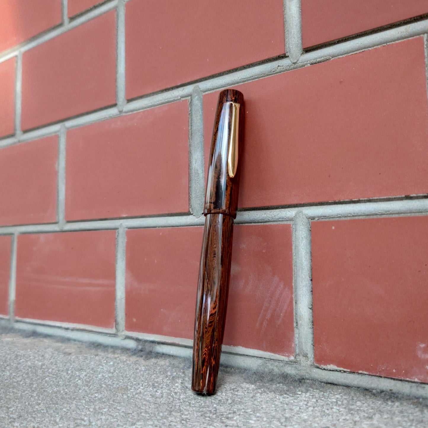 Eboya Fountain Pen - Natsume in Orange