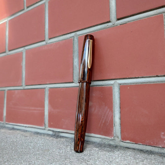 Eboya Fountain Pen - Natsume in Orange