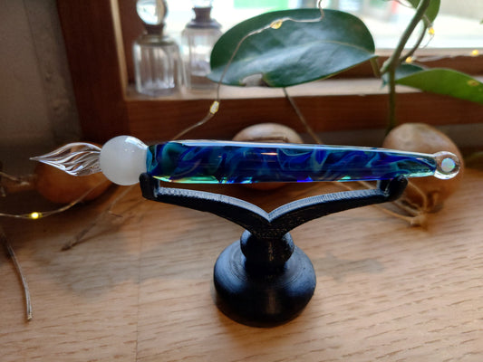 Glass Pen Pirate's Sea