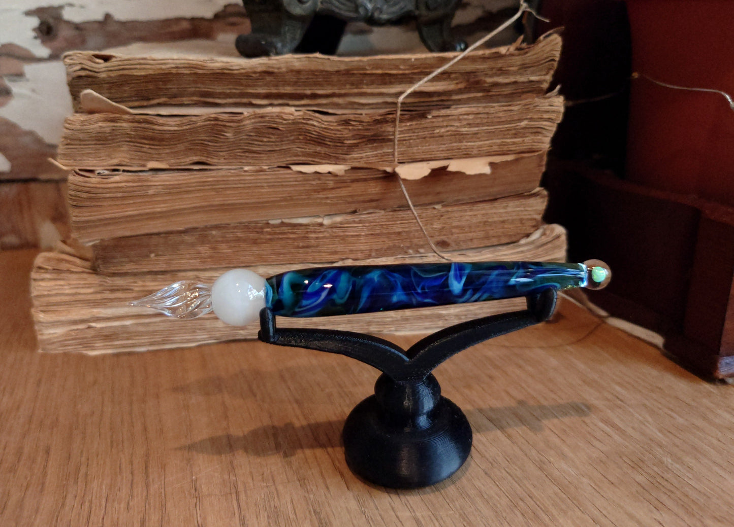 Glass Pen Pirate's Sea