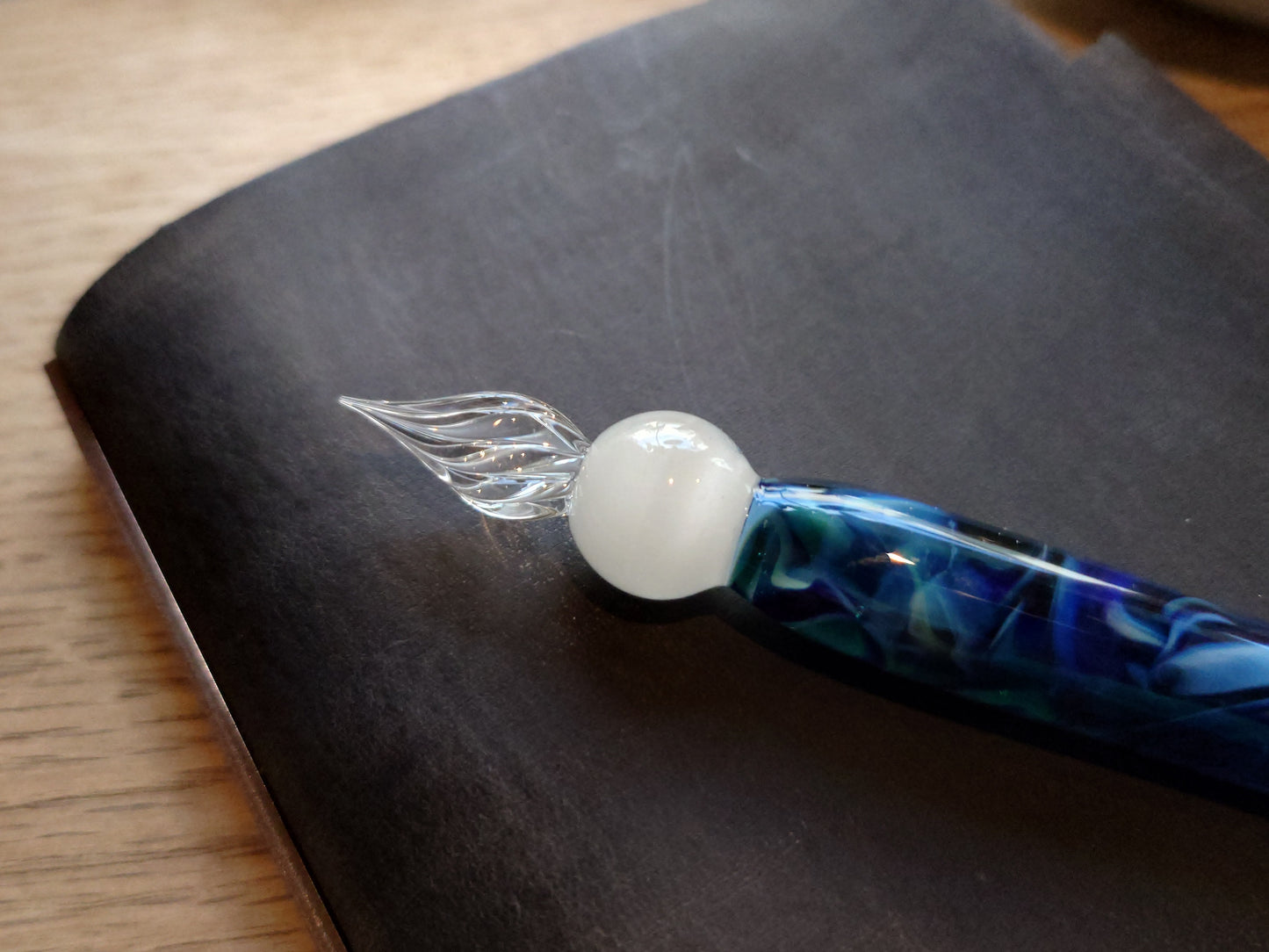 Glass Pen Pirate's Sea