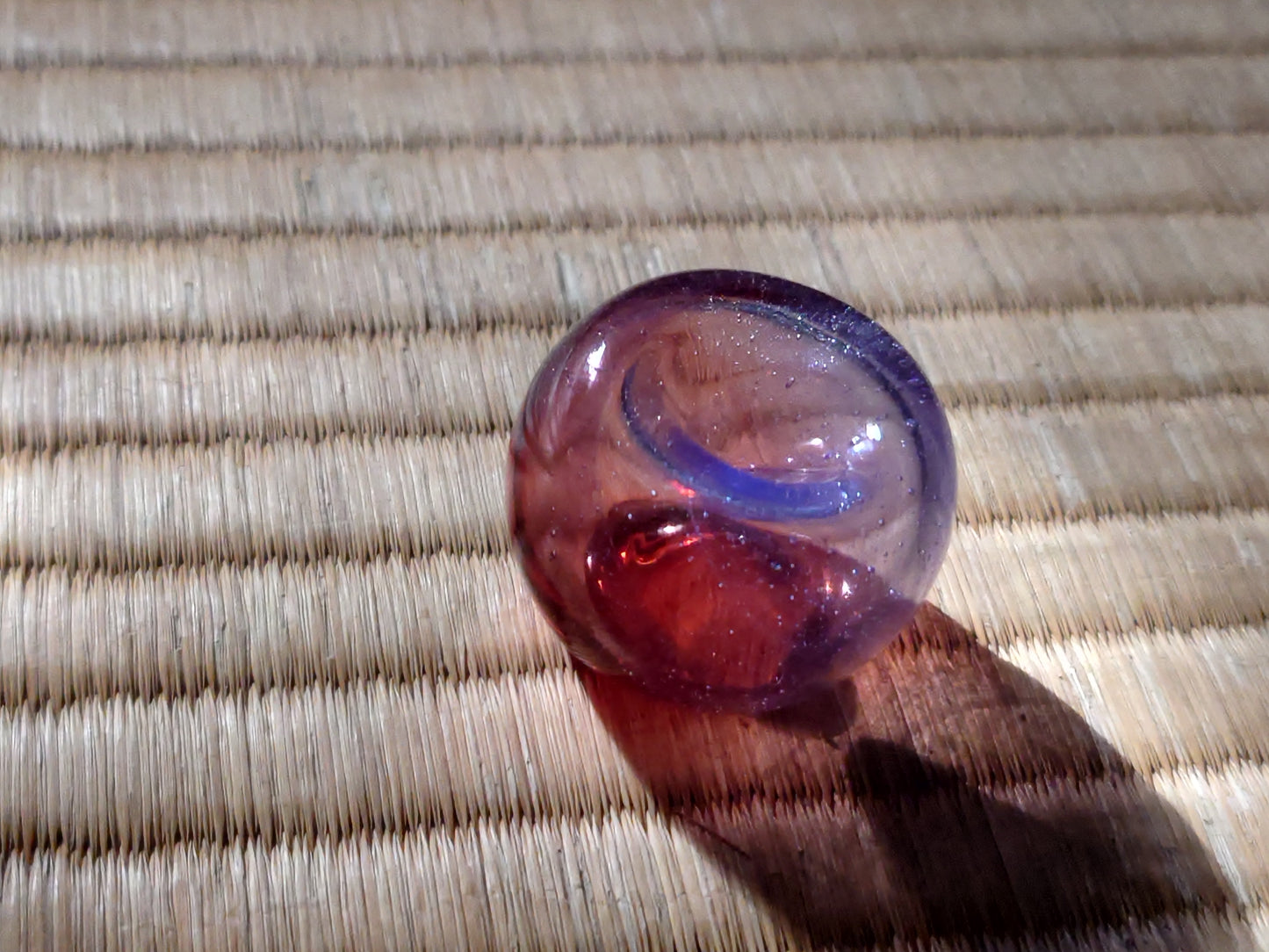 Faded Inkwell (lavender and red)