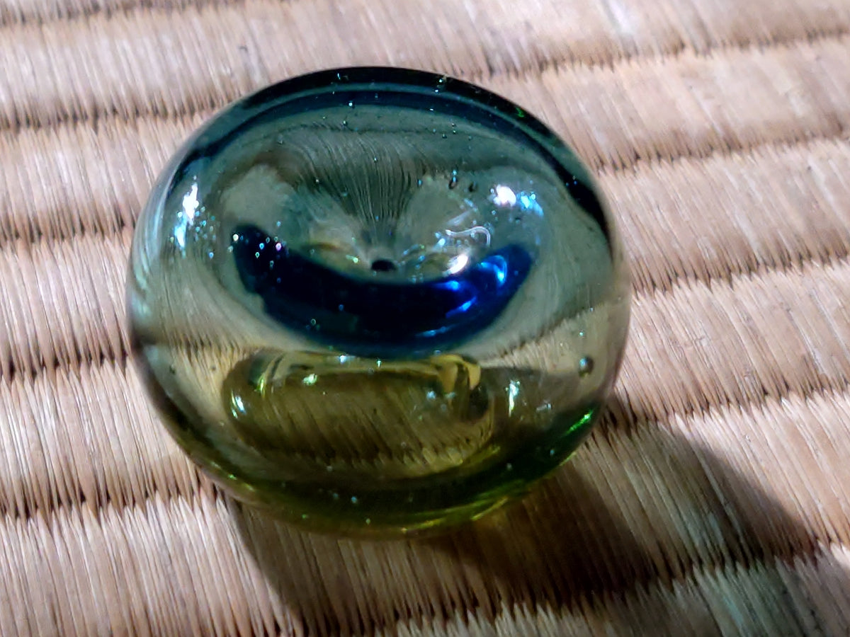 Faded Inkwell (green and blue)