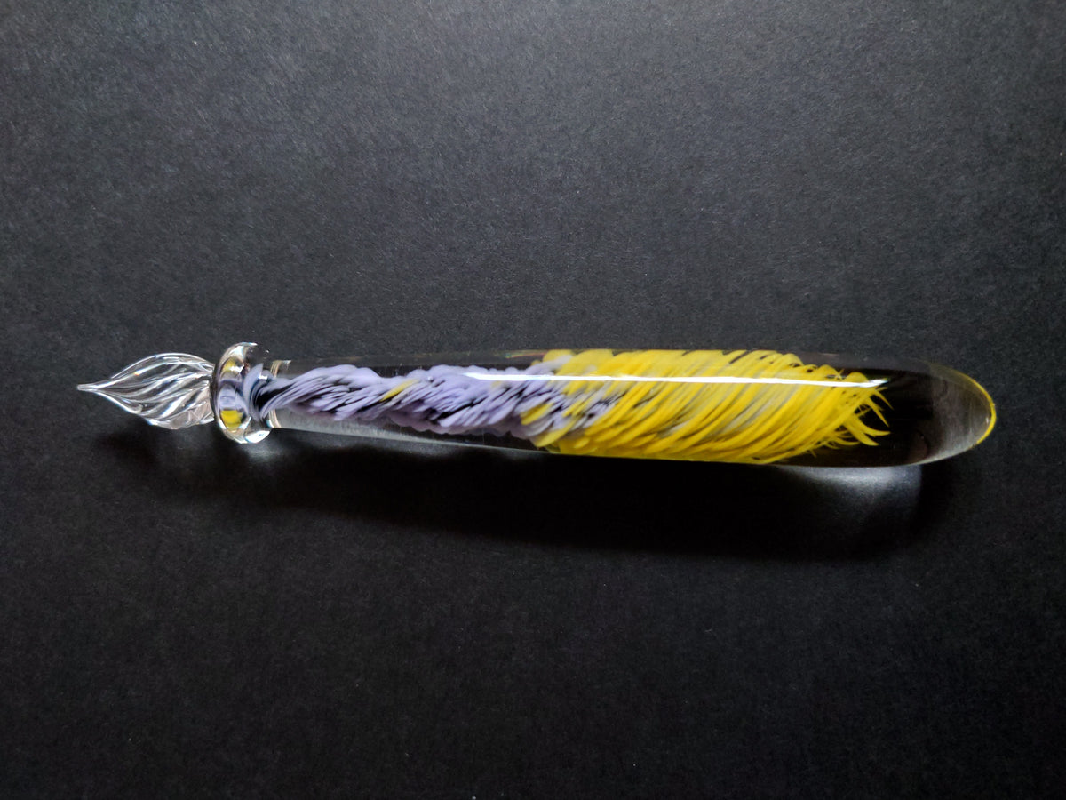 Colorful Tornado in Purple & Yellow