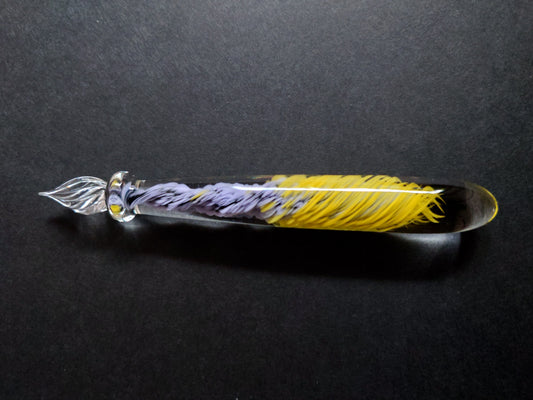Colorful Tornado in Purple & Yellow