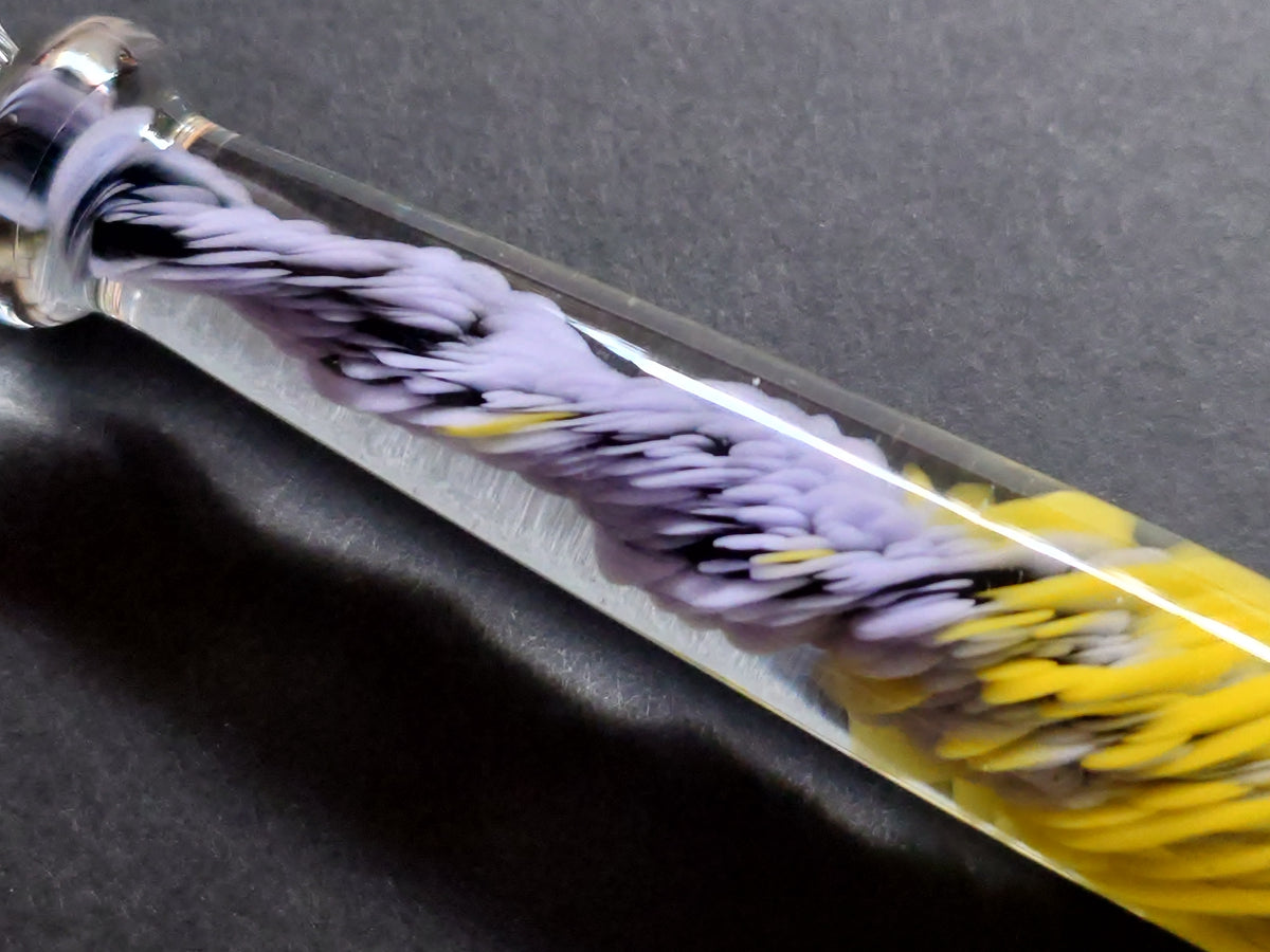 Colorful Tornado in Purple & Yellow