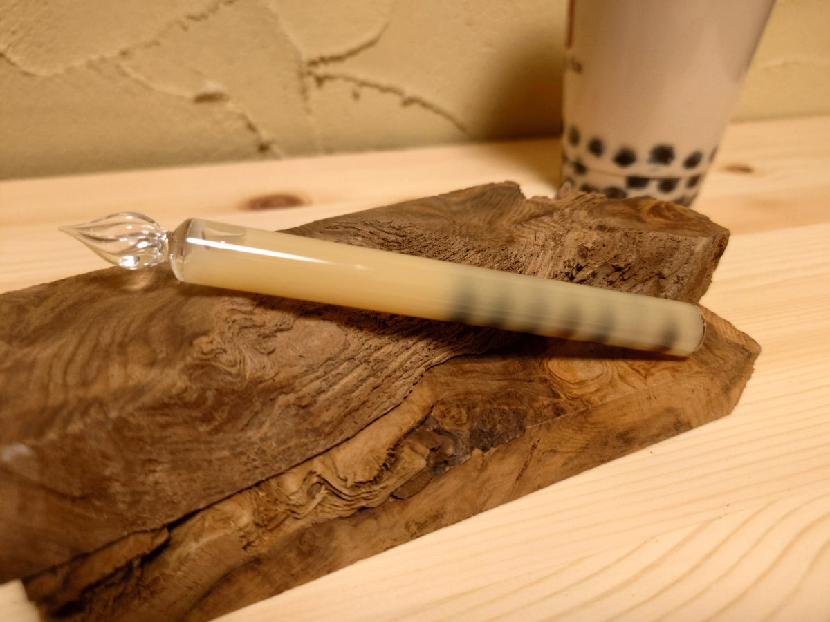 Glass Pen "Bubble tea"
