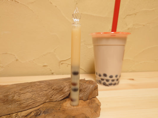 Glass Pen "Bubble tea"