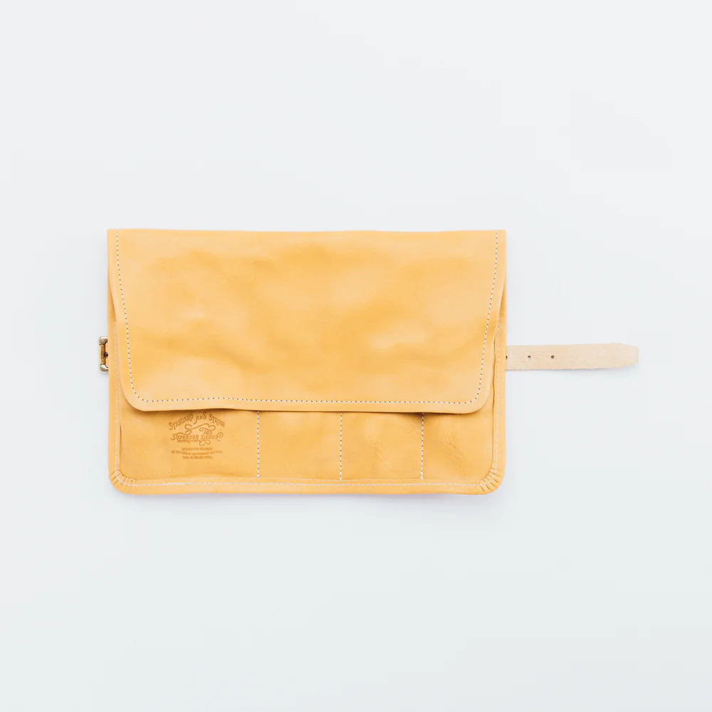 TSL Leather roll pen case