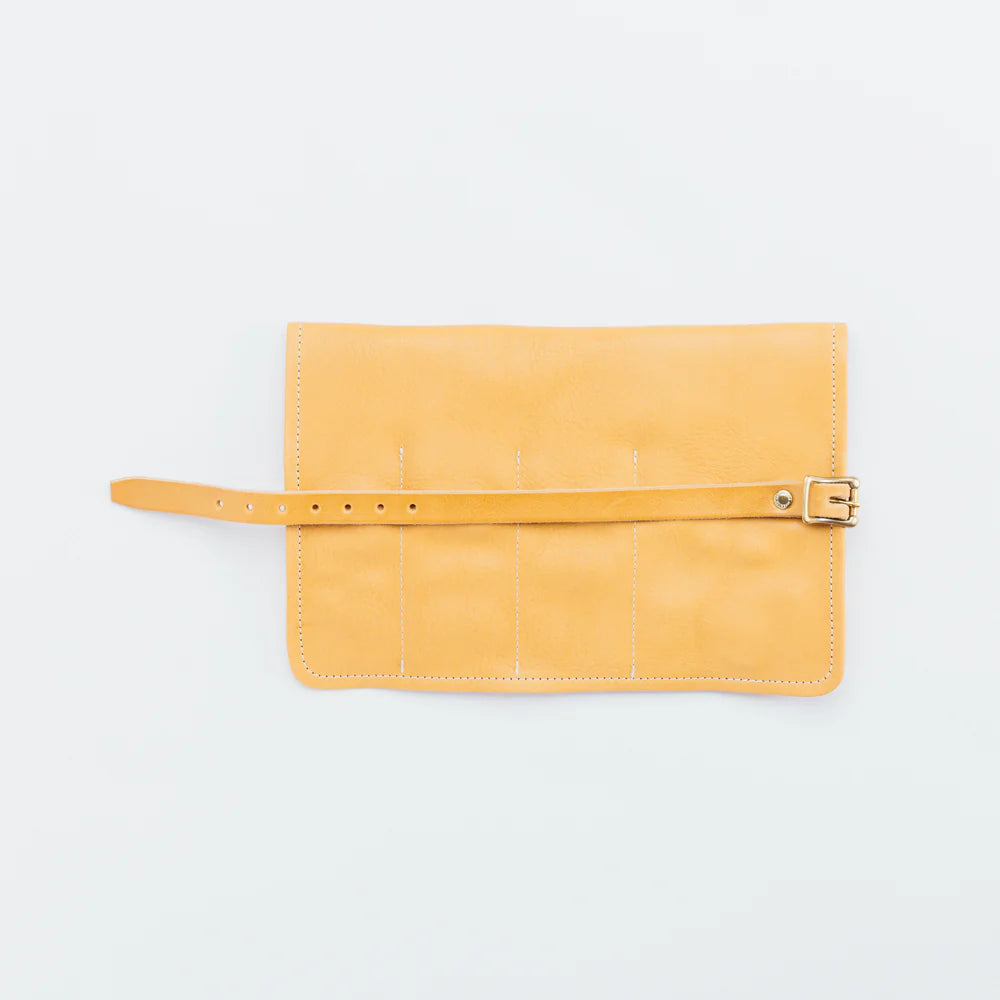 TSL Leather roll pen case
