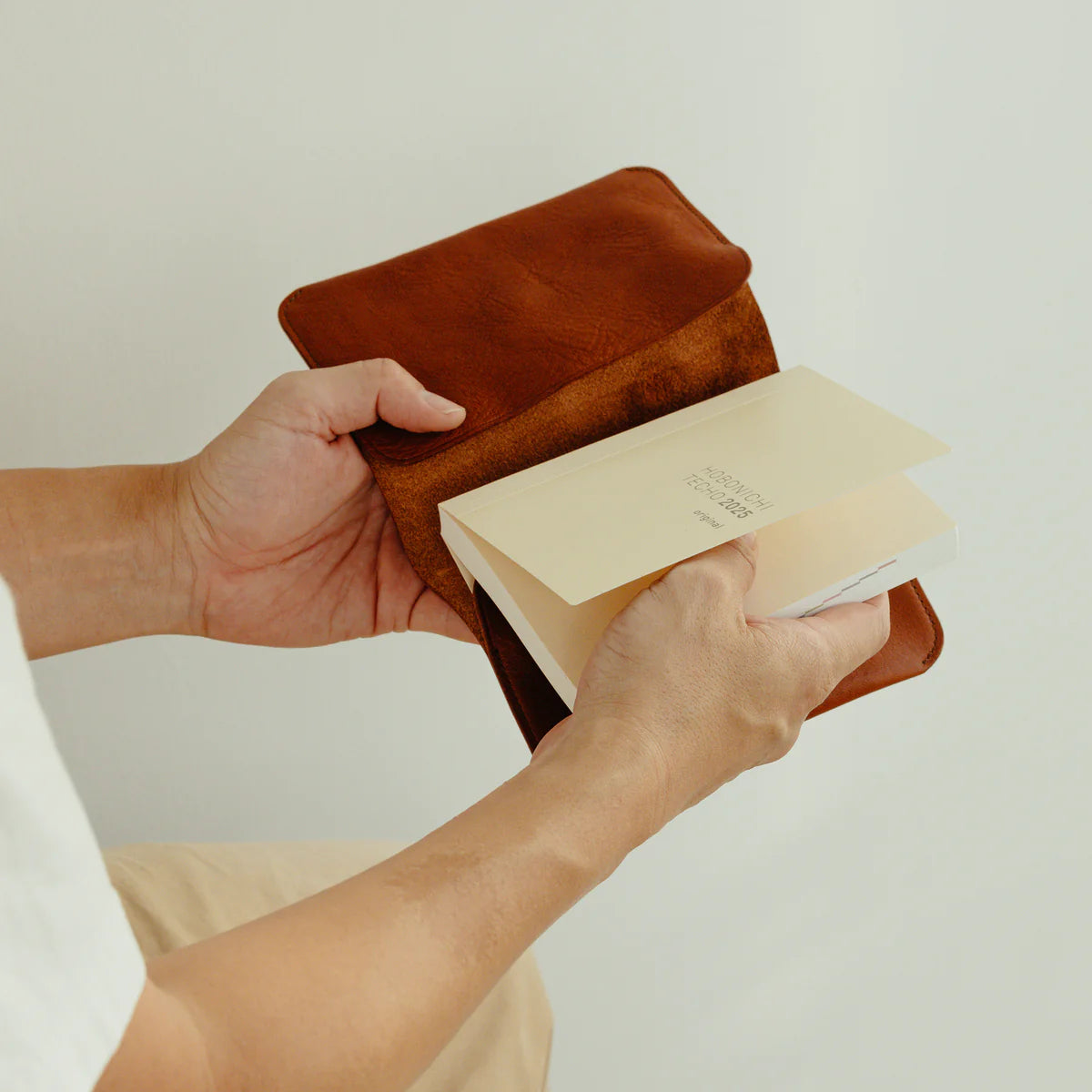 TSL Oil Leather Notebook Cover (A5)