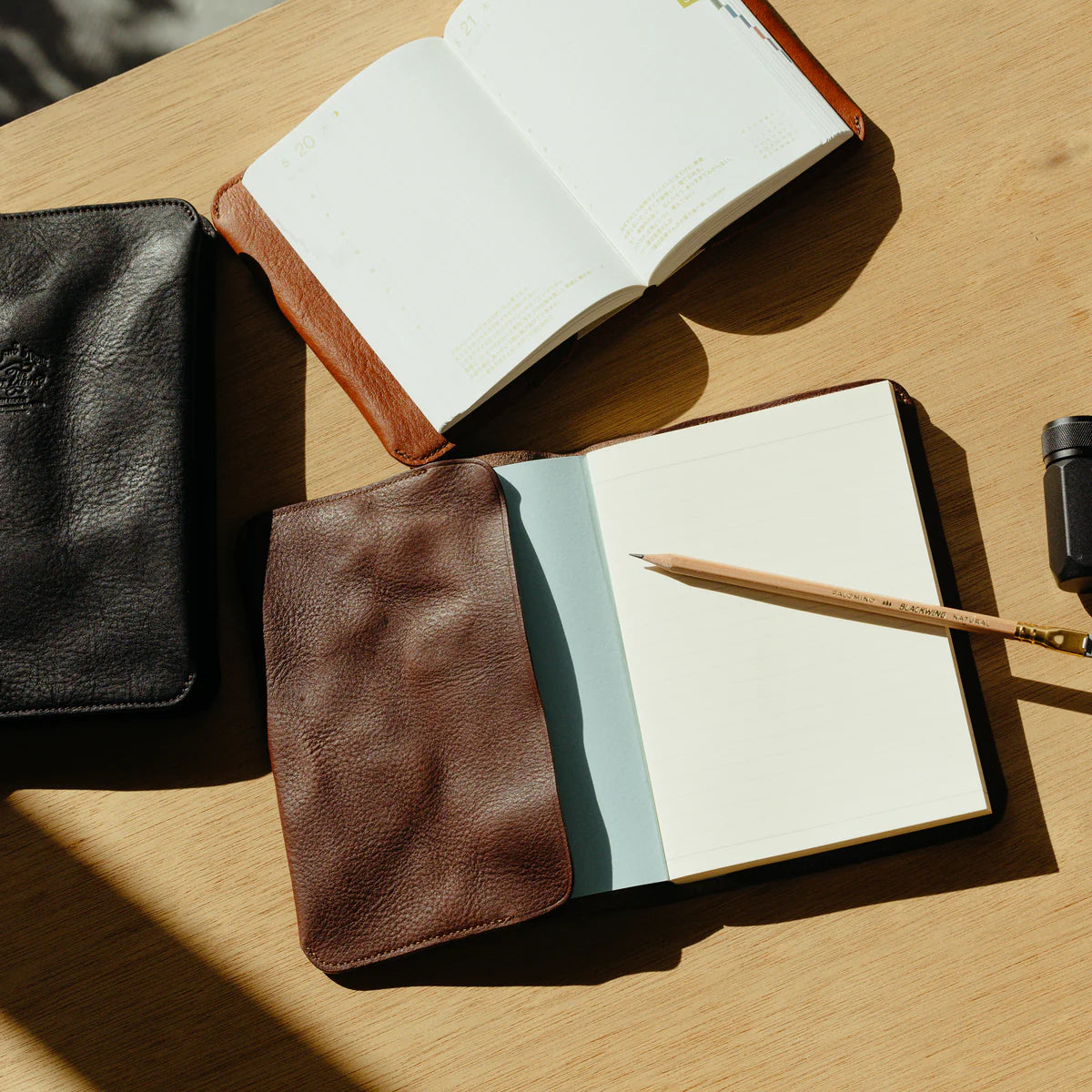 TSL Oil Leather Notebook Cover (A5)