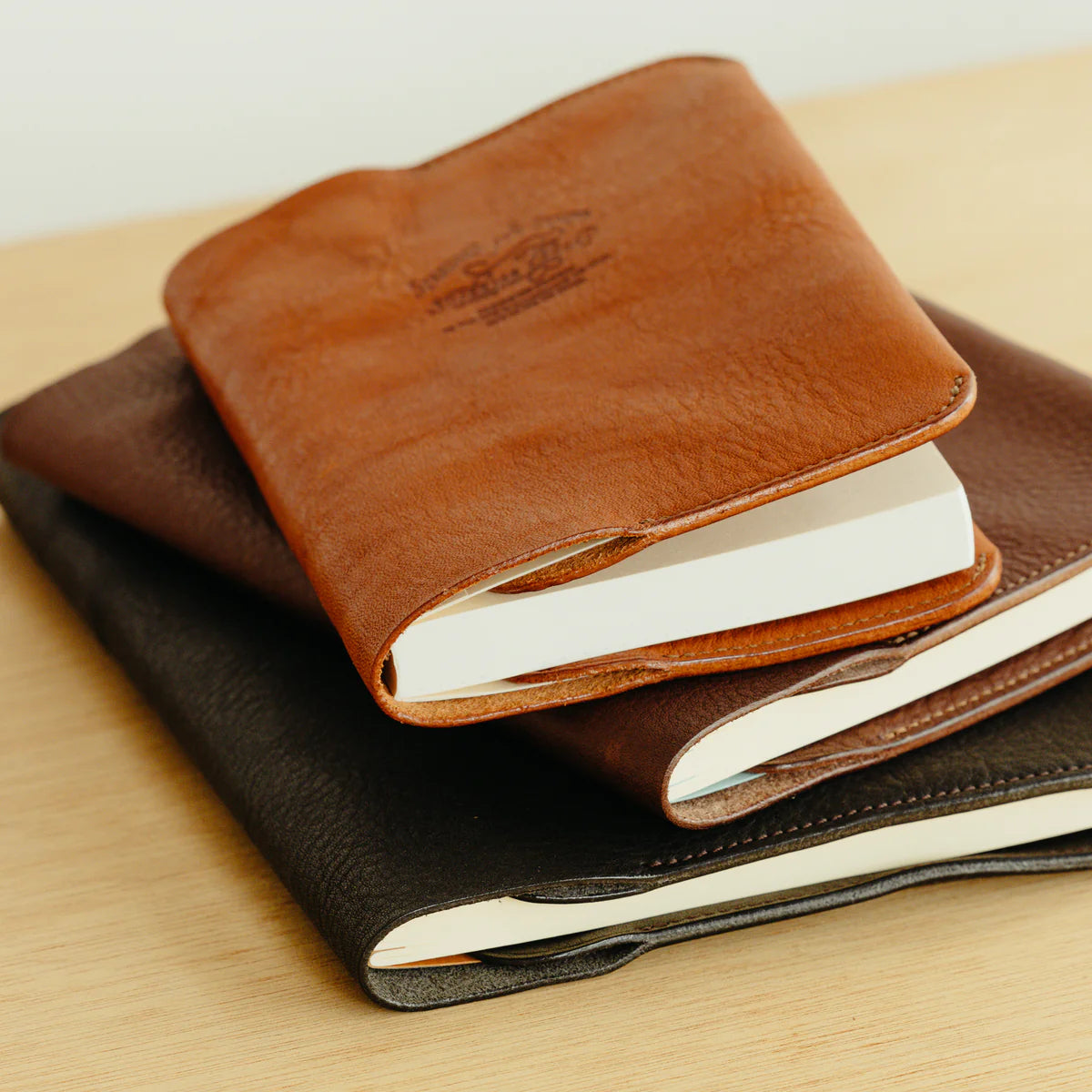 TSL Oil Leather Notebook Cover (A5)