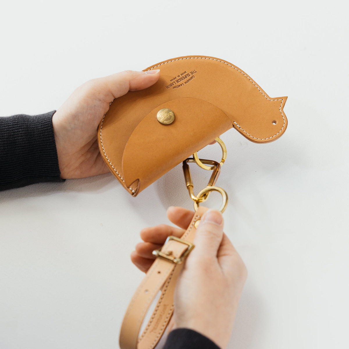 PRE-ORDER: TSL Leather Bird Purse