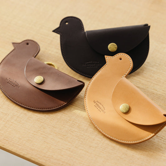 PRE-ORDER: TSL Leather Bird Purse
