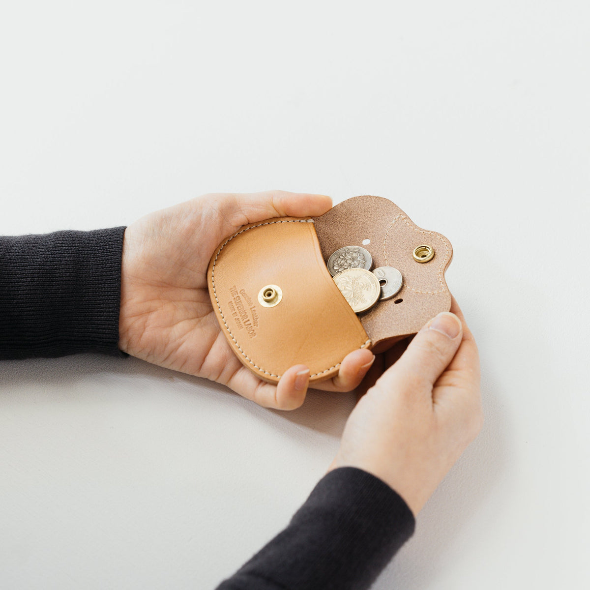 PRE-ORDER: TSL Leather Bear Coin Case