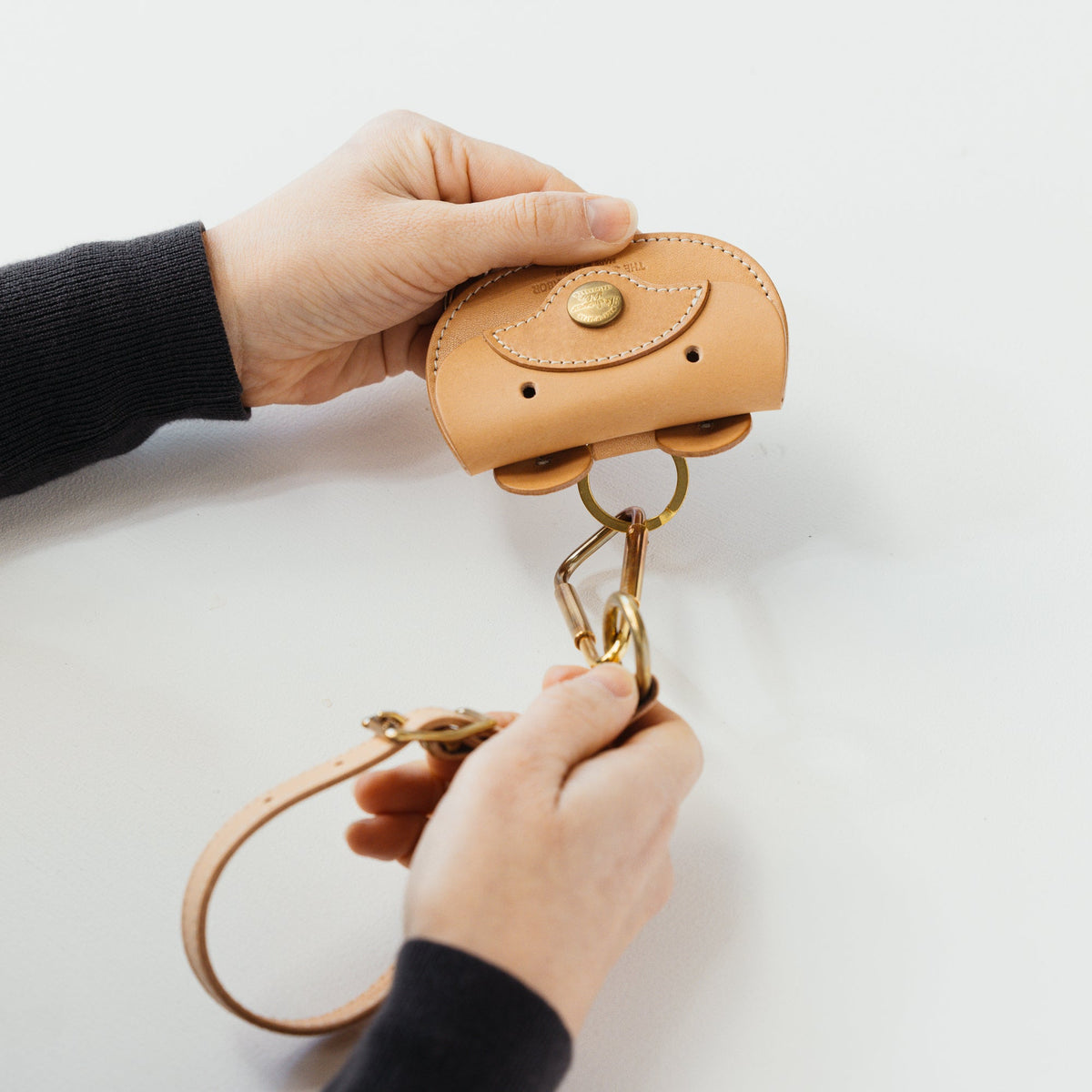 PRE-ORDER: TSL Leather Bear Coin Case