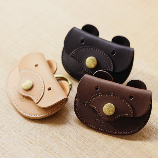 PRE-ORDER: TSL Leather Bear Coin Case
