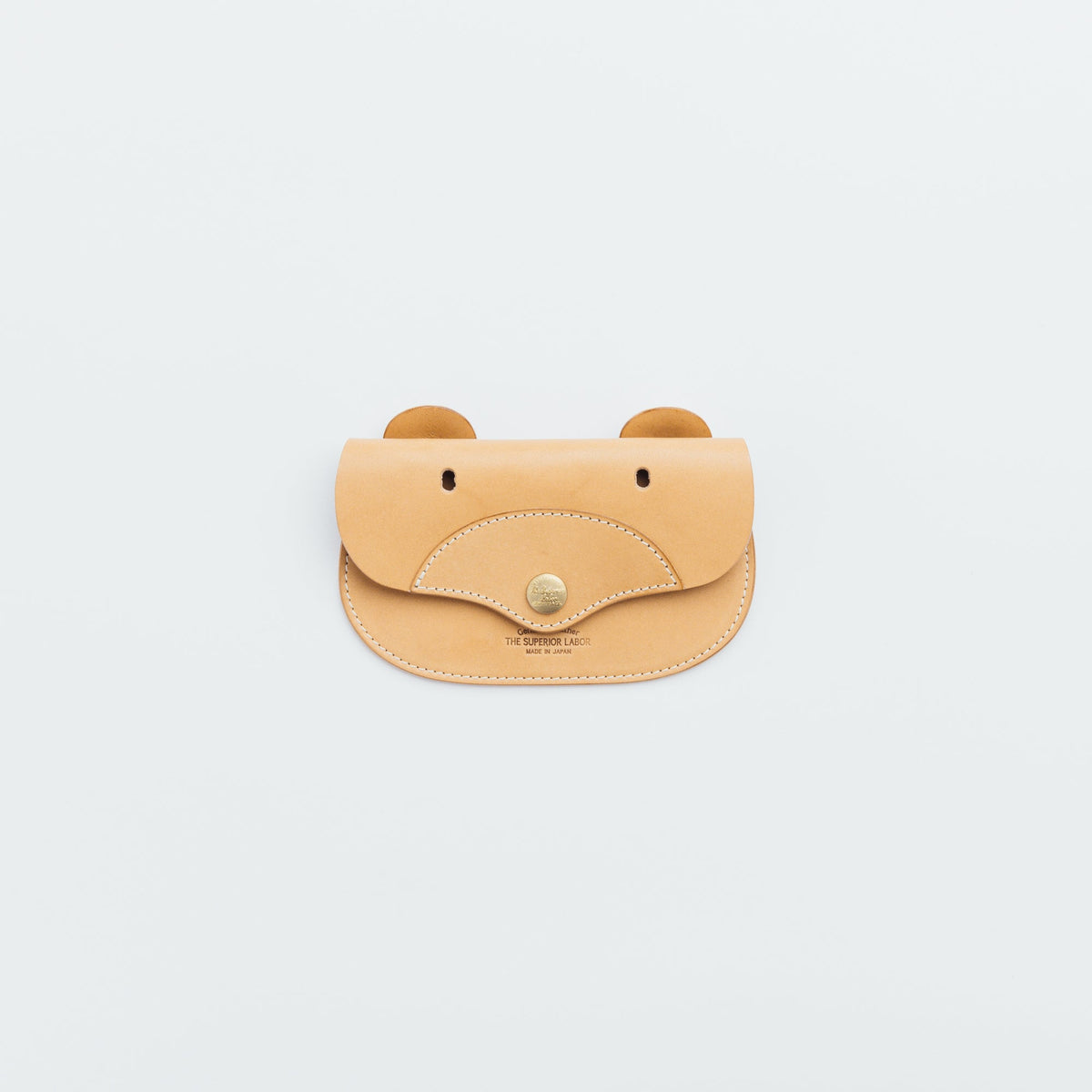 PRE-ORDER: TSL Leather Bear Purse