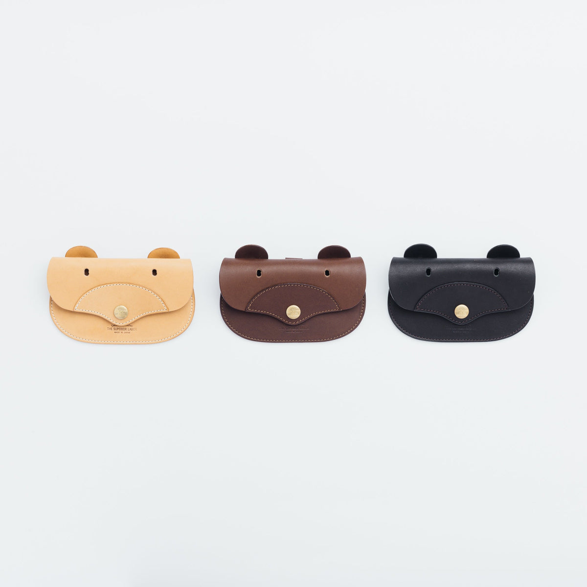 PRE-ORDER: TSL Leather Bear Purse