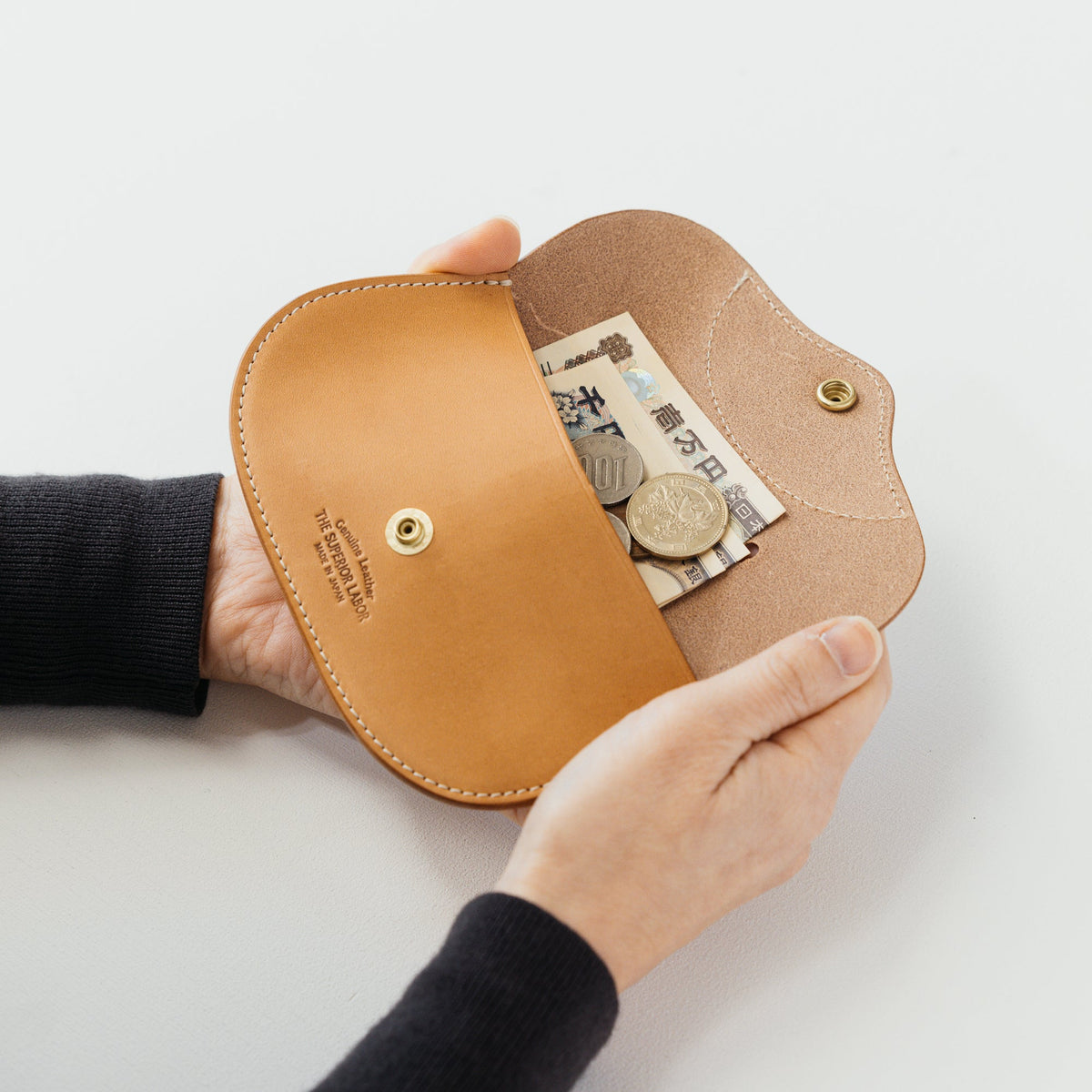 PRE-ORDER: TSL Leather Bear Purse