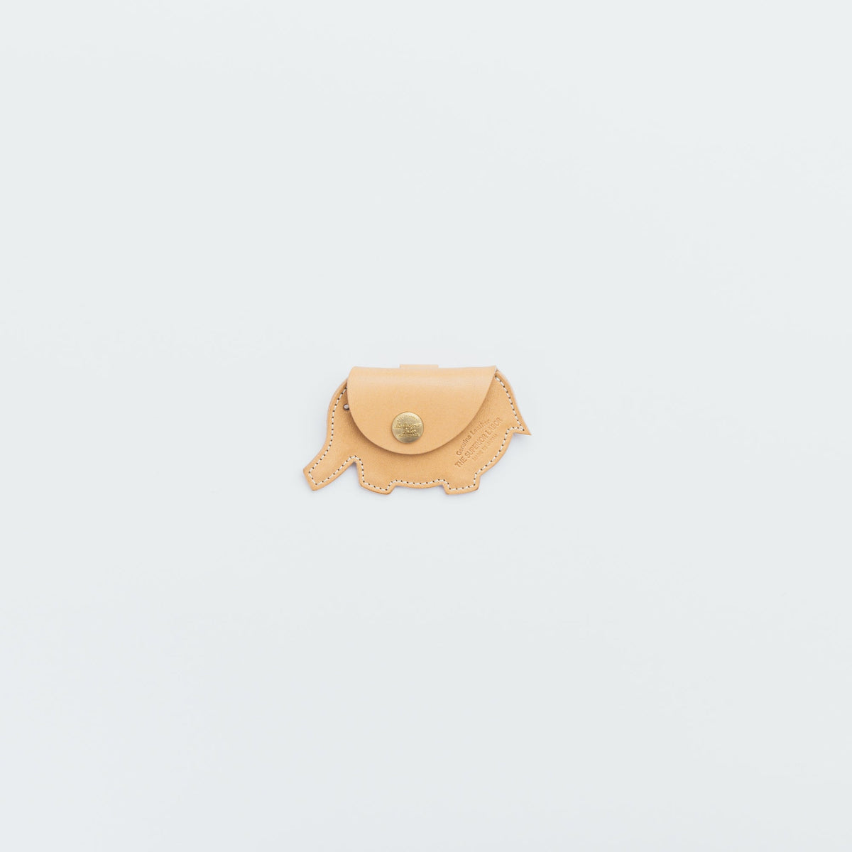 PRE-ORDER: TSL Leather Elephant Coin Case