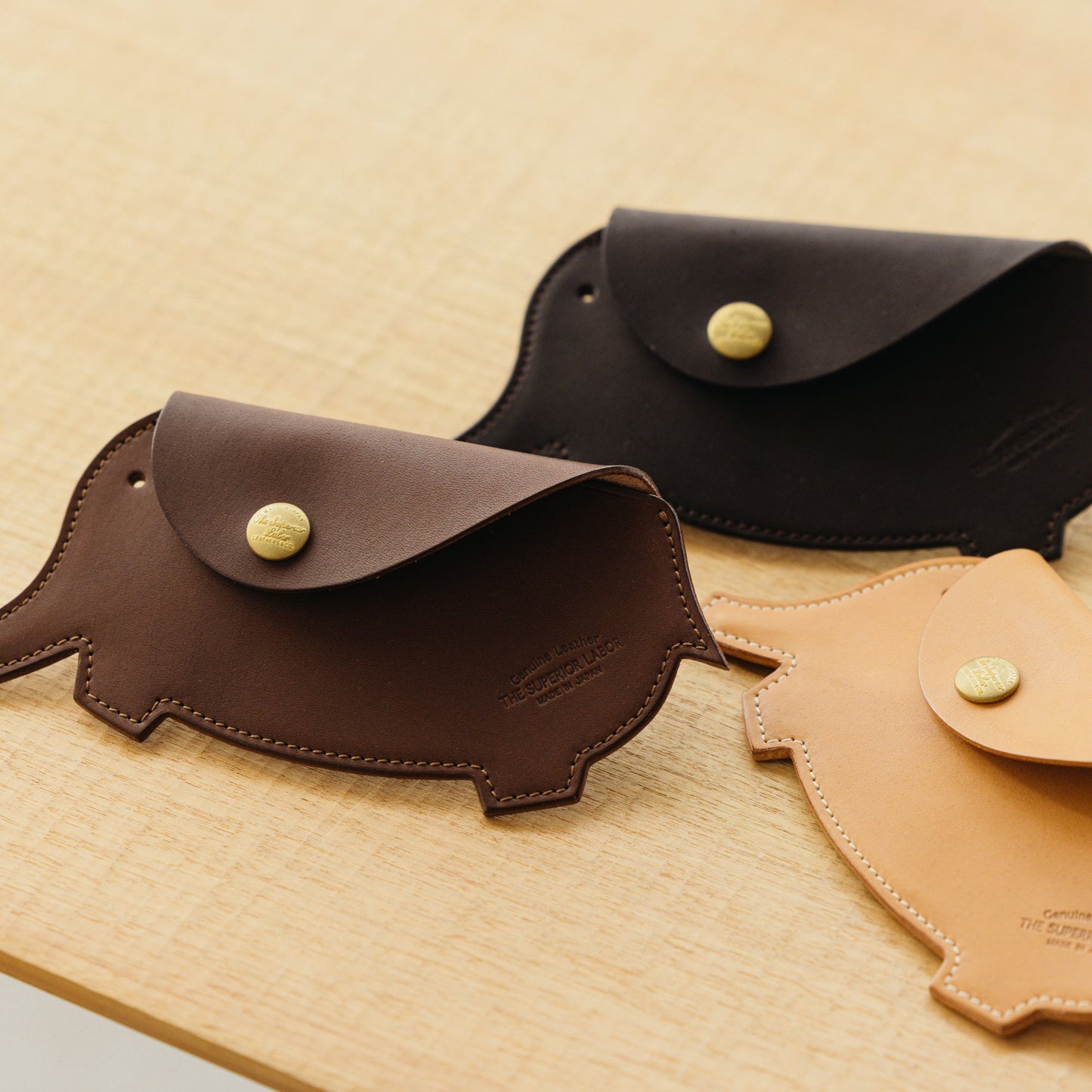 PRE-ORDER: TSL Leather Elephant Purse