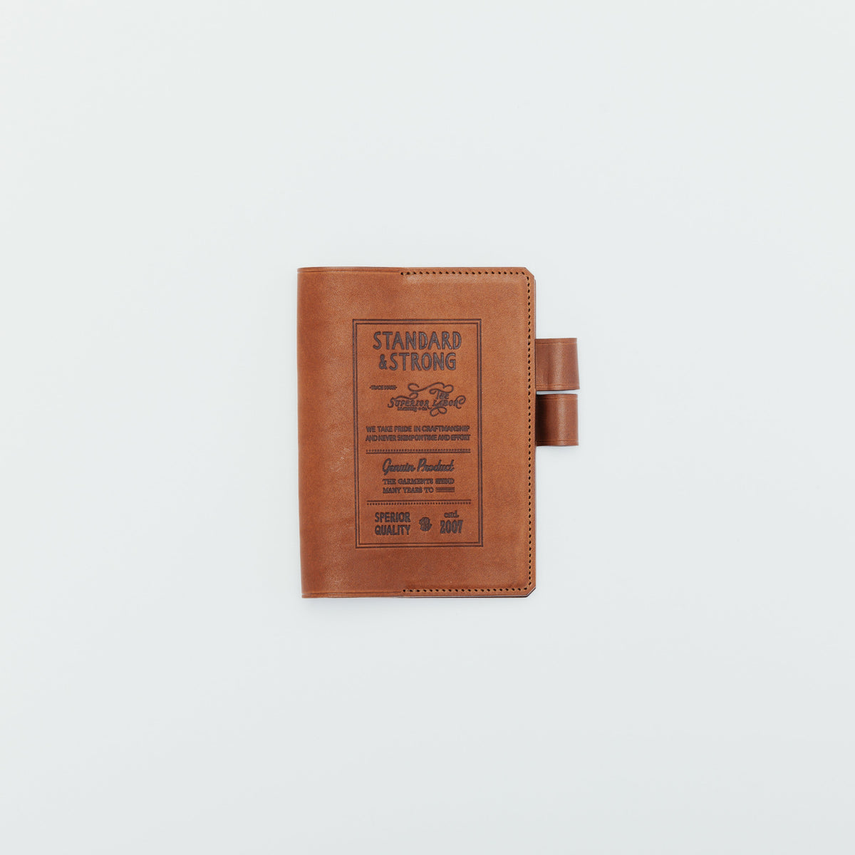 PRE-ORDER: A6 Notebook Cover Keeper, TSL Stamped leather